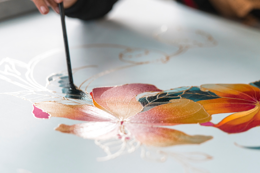 Floral Batik Pattern : Handcrafted Fashion | Jafiqa Couture