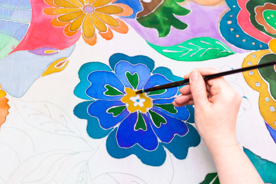 Traditional Batik Painting : Elegant Heritage | Jafiqa Couture